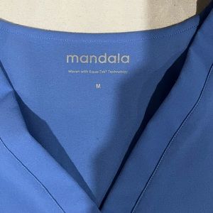 Womens mandala scrub top.